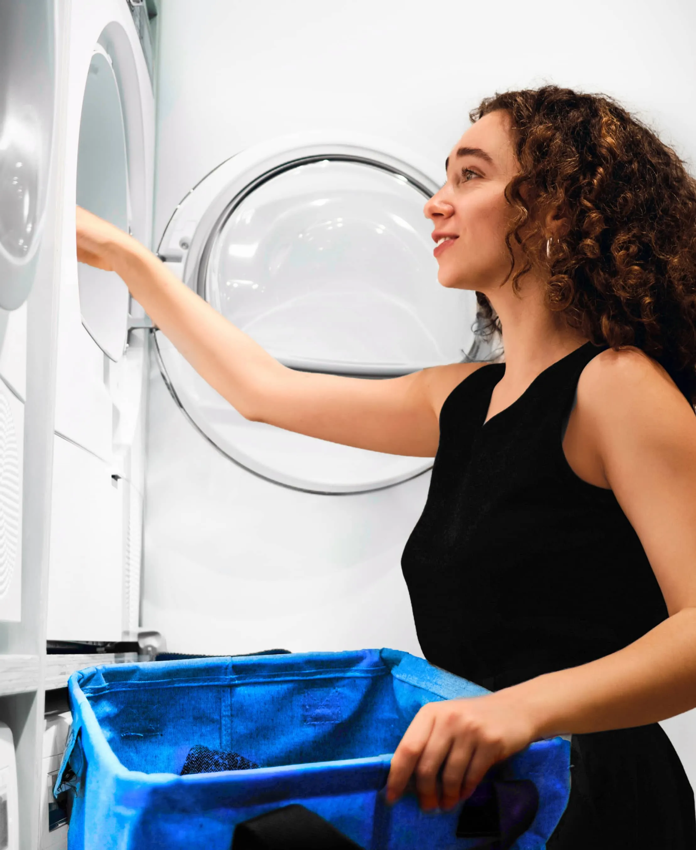 Professional cleaner at work